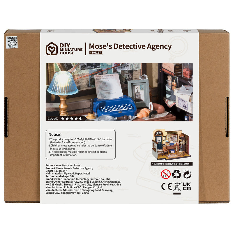 Robotime Mose's Detective Agency DG157