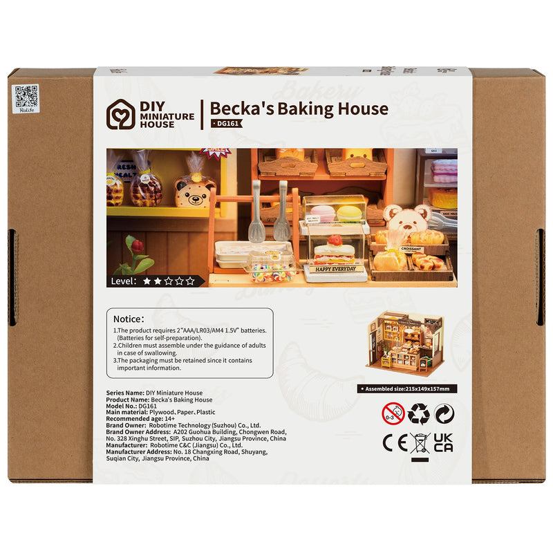 Robotime Becka's Baking House DG161