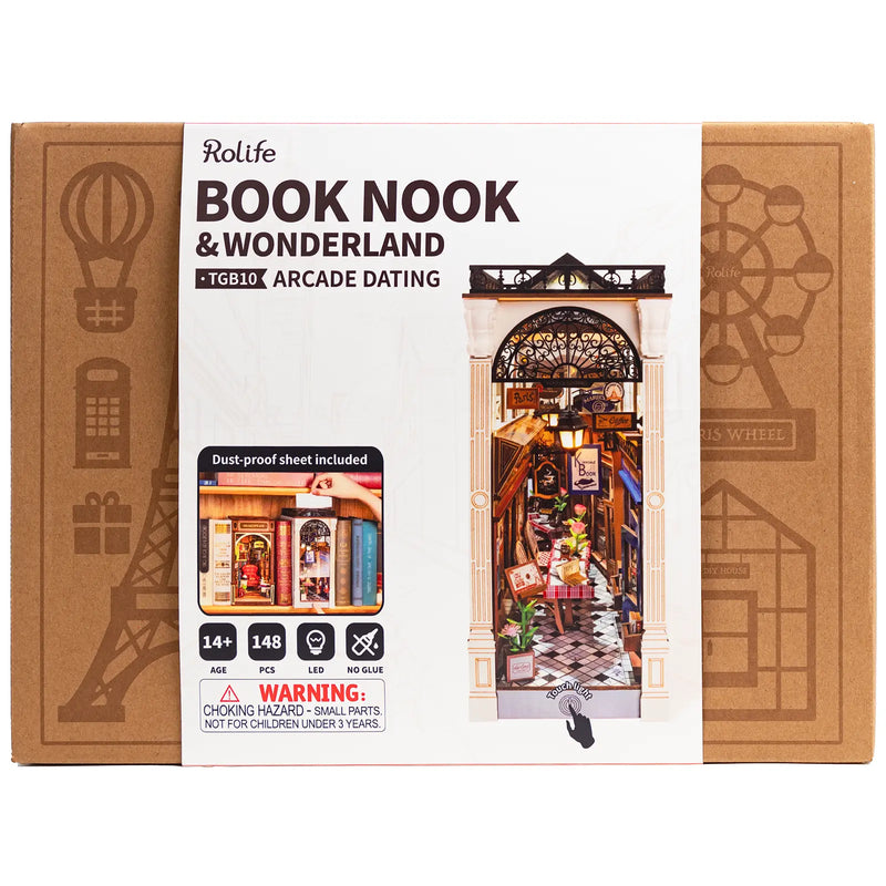 Robotime Book Nook Arcade Dating TGB10