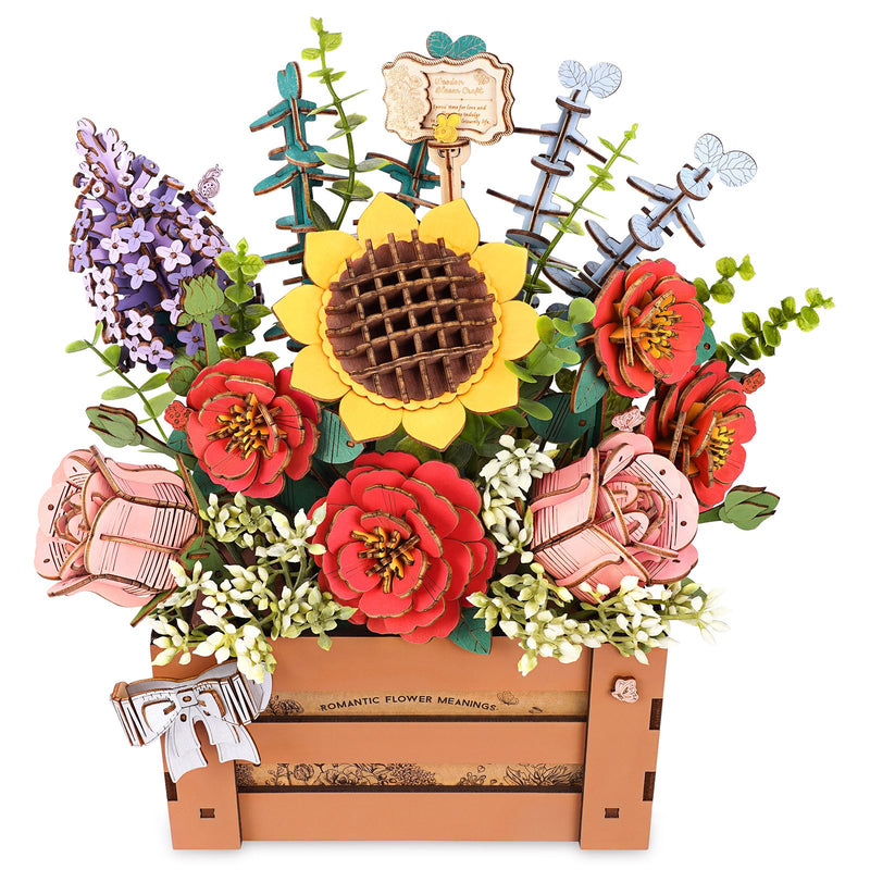 NEU UND EXKLUSIV | Robotime Wooden Bloom Box TW02H