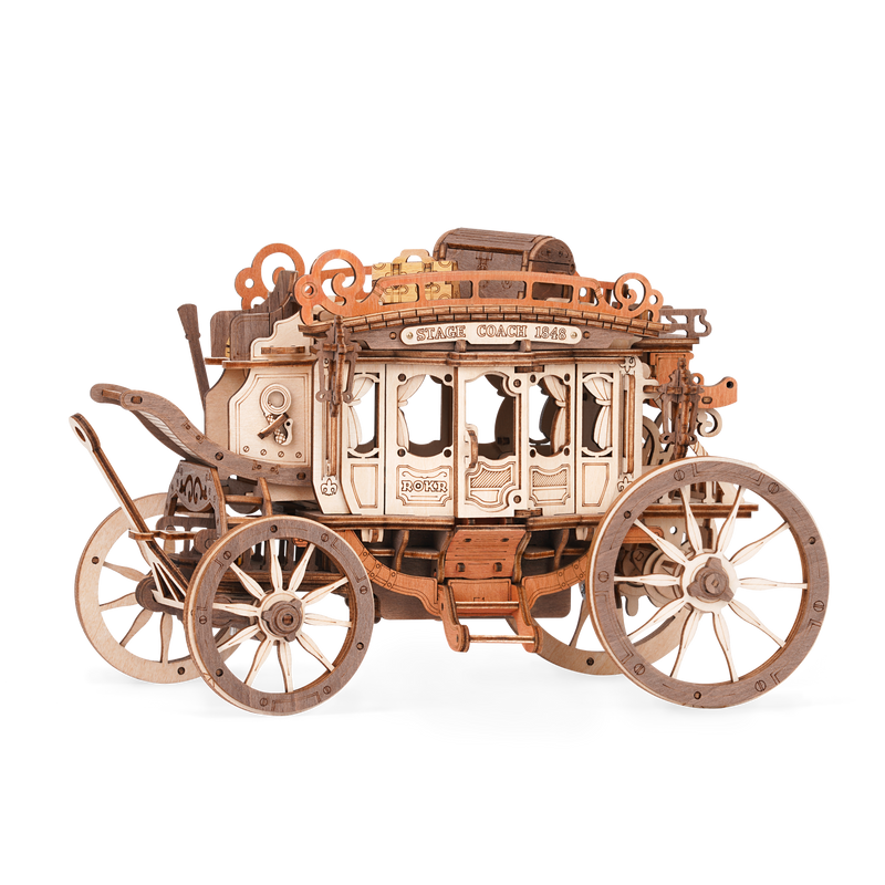 Robotime Stagecoach Music Box AMKA1